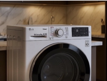 لباسشویی ال جی 9 کیلو سفید