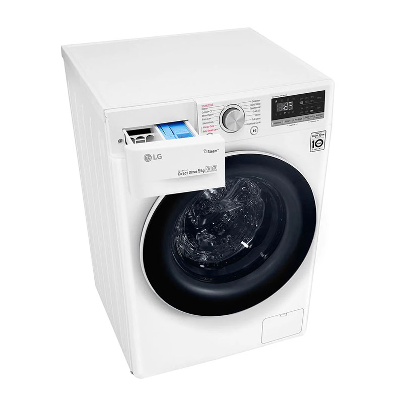 لباسشویی ال جی 9 کیلو سفید